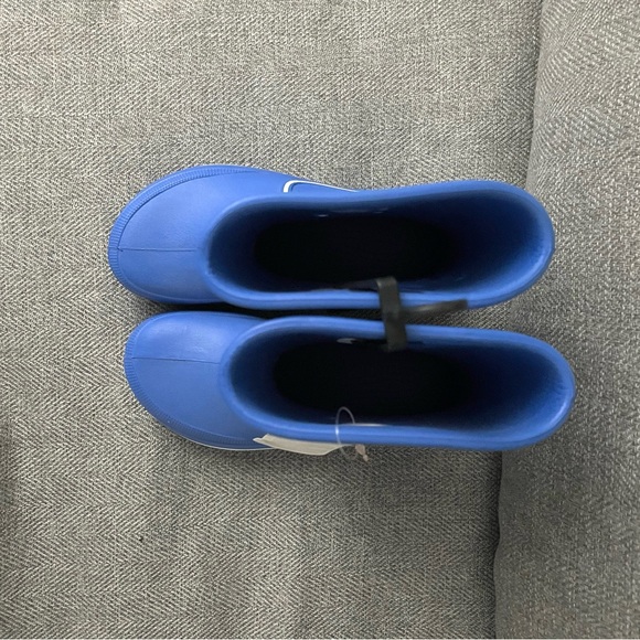 Toddler Crocs Jaunt Rain Boots Kids Size J1 - Blue & White 11018 - NWT - Picture 8 of 10